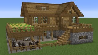 Minecraft - How to build an Country Survival House