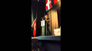 preview picture of video 'État de Savoie / Discours de Mr. DOMAGALA Stéphane, président de l'ANH - 21.02.15'