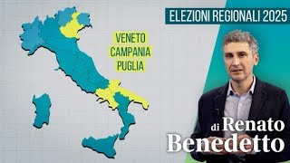 Regionali 2025, coalizioni alla prova in Veneto, Campania e Puglia (con un occhio alle Politiche)