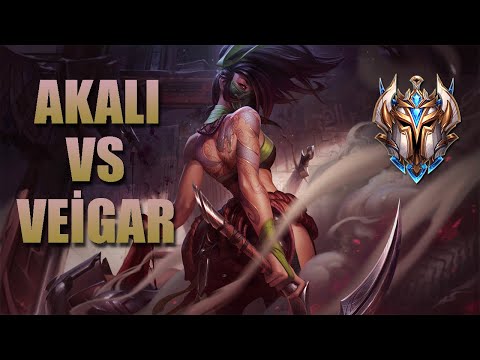 Akali Mid vs Veigar - KR Challenger Match Summary Patch 9.19