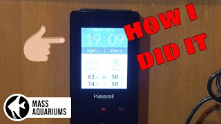 Setting Up KESSIL SPECTRAL CONTROLLER for the FIRST TIME