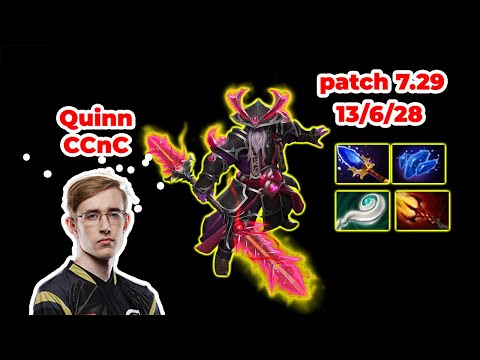 Quinn CCnC Void Spirit Mid - DOTA 2 7.29d - MMR rank - Dota2 Gameplay [Learn To PRO dota2]