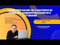 WEBINAR GRATUITO Preparare Un Concorso In Pubblica Amministrazione In 6 Settimane