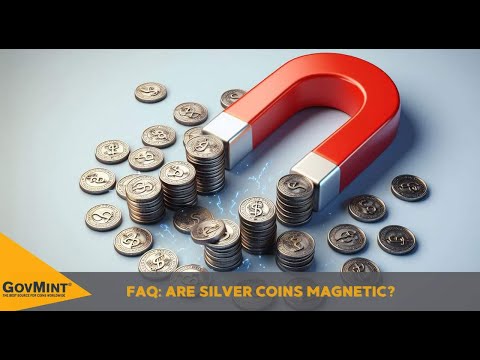 Part of a video titled Are Silver Coins Magnetic? - YouTube