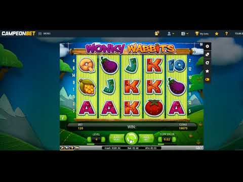 300€ VS NetEnt Slots - BIG WIN ON WONKY WABBITS!