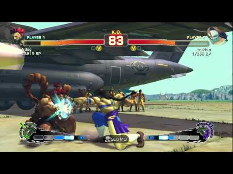 SSF4: Ndsg (Akuma) vs. araidon (Vega)