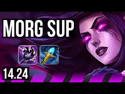 MORGANA & Xayah vs LULU & Jinx (SUP) | 6/4/18 | KR Master | 14.24