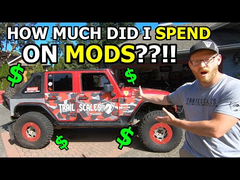 WHAT DID ALL MY JEEP MODS COST? *JK on 37 inch Tires*