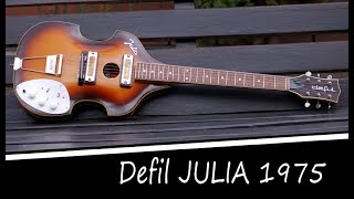 Video thumbnail for Defil JULIA 1975 / Renowacja by DEFIL Gitar Repairman