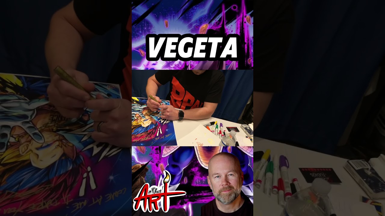 Meeting Vegeta From Dragonball Z #vegeta