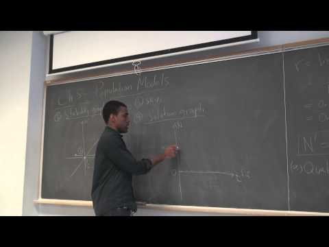 Math 209 Lecture 8 - Population Models
