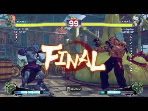 scrubydan [Sagat] vs tikurin [Dhalsim] SSF4 Japanese Online Ranked Matches - TRUE-HD