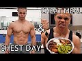 CHEST WORKOUT & CHEAT MEAL | WILL I EVER COMPETE AGAIN?