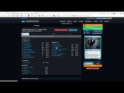 UW Spirits Jan 2021 Meta Decklist Update
