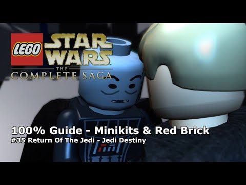 #35 Return of the Jedi - Jedi Destiny 100% Guide - LEGO Star Wars: The Complete Saga