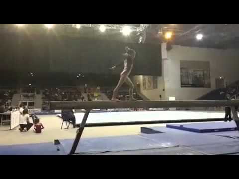 Gloria Santin Finale Nazionale Serie C3 A Trave