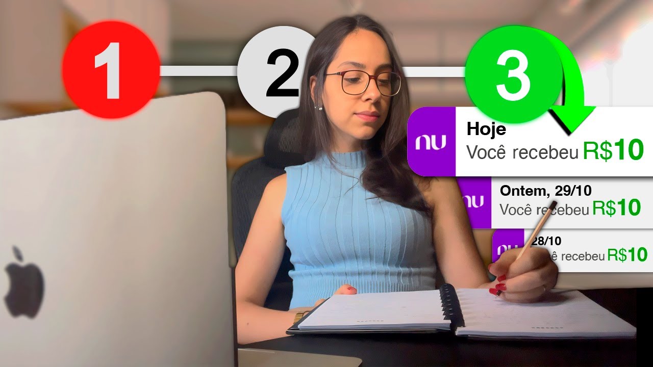 3 PASSOS para VOCÊ RECEBER R$10 POR DIA com INVESTIMENTOS!