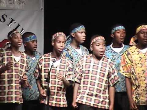PBC Boys Choir - "Day Oh" - Festival of the Arts 2010