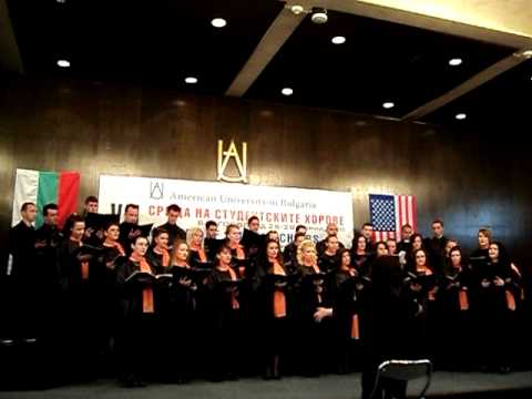 Academic Choir SWU 'Neofit Rilski",Blagoevgrad 4 song