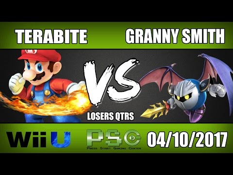 Terabite (Mario/Pikachu/Villager) vs Granny Smith (Meta Knight) - Wii U Losers Qtrs
