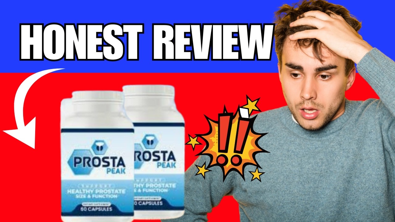 Prosta Peak Review - ProstaPeak Ingredients -  Side Effects -  Is ProstaPeak scam or legit