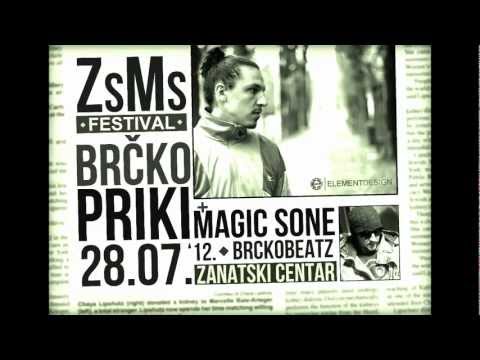 PRIKI + Magic Sone // Brckobeatz //  28.7.2012 BRČKO LIVE @ ZsMs FESTIVAL.