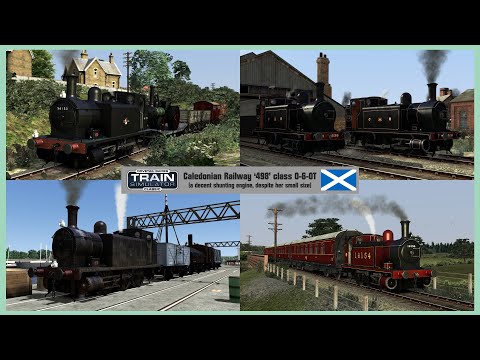 Caledonian Railway '498' class Steam Locomotive review ~ Train Simulator