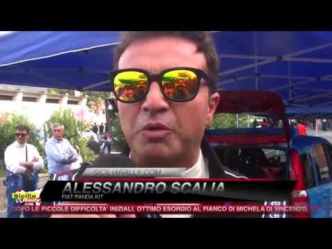A.Scalia - M.Di Vincenzo al 1° Tindari Rally
