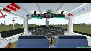 preview picture of video 'PART 1 : FSX MIDSEA EXPRESS XWIND LANDING @ RPSQ RWY 22 (SIQUIJOR,PHILIPPINES)'