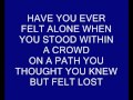 East 17 " Thunder " lyrics on screen