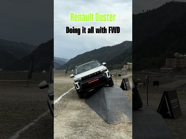 Renault Duster displays off-road capabilities!