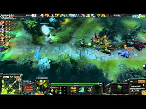 Prodota 2 Pro Playoff: Winners Quarterfinal Zenith vs Infused Game 2 Part 1