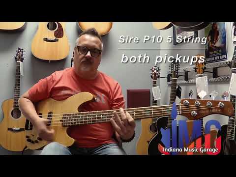 Used Sire P10 5 String w/Al Bridge upgrade