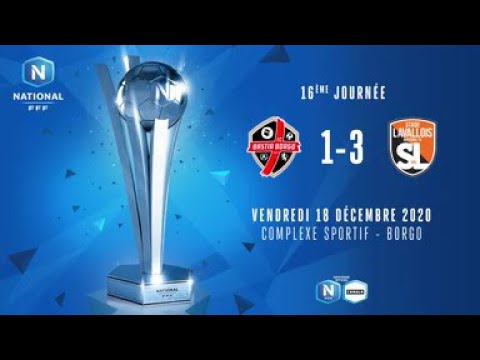 J16 | FC Bastia-Borgo - Stade Lavallois (1-3)