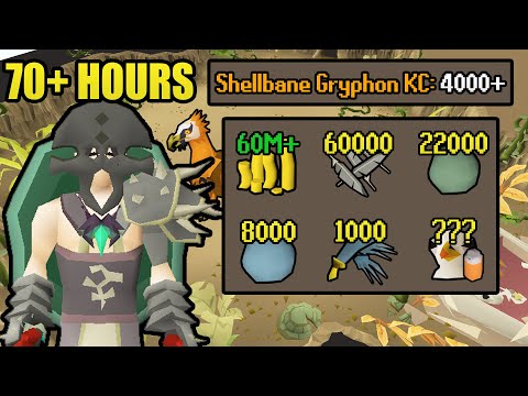 70+ Hours of Shellbane Gryphon | UIM Collection Log Completionist (#72) [OSRS]