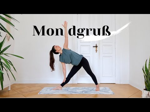 Yoga Mondgruß 30 Minuten | 4x Chandra Namaskar | Mittelstufe & geübte Anfänger