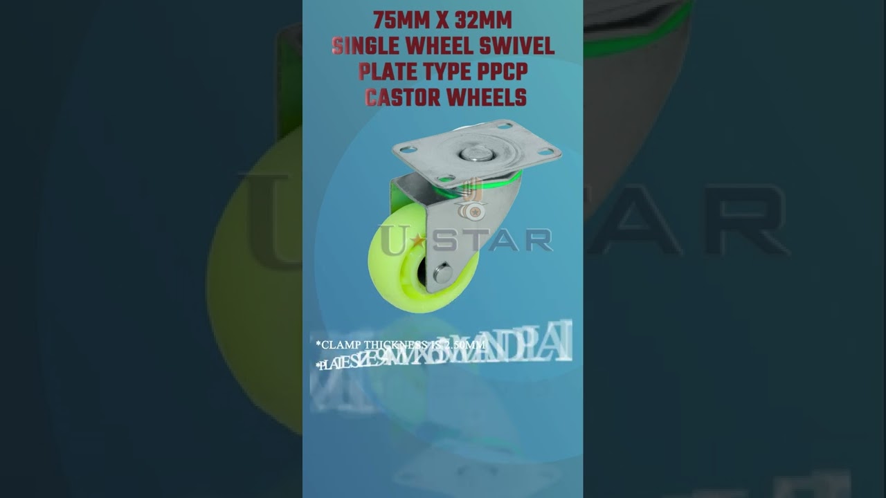 USTAR NYLON 75MM WHEELS