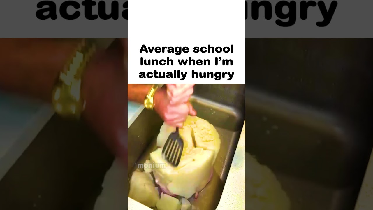 Average school lunch