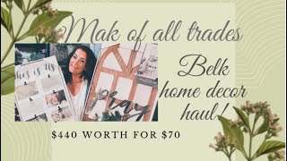 BELK HOME DECOR HAUL!!