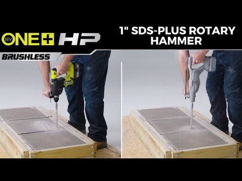 Head-to-Head: 18V ONE+ HP Brushless 1" SDS-Plus Rotary Hammer