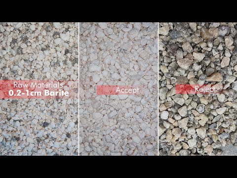 AMD® KGS5 Barite Color Sorting Machine