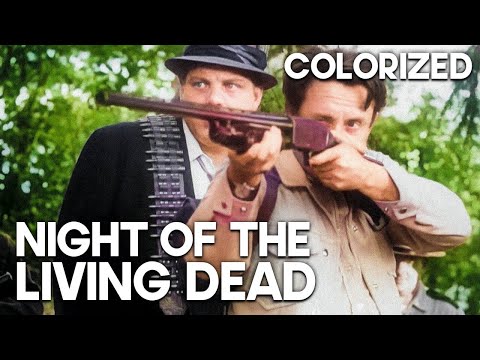 Night of the Living Dead | COLORIZED | Cult Horror Movie | Thriller
