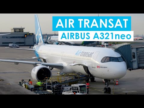 [Flight Report] AIR TRANSAT | Paris ✈ Montreal | Airbus A321neo | Club