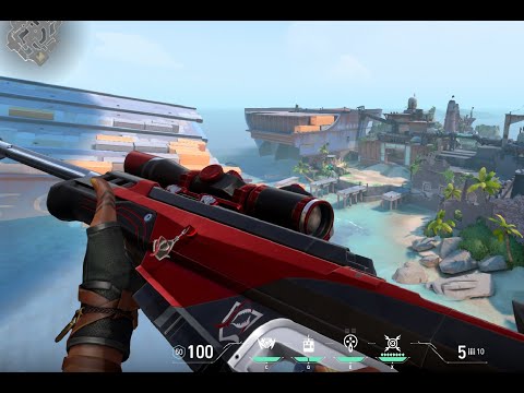 Testing the RED ALERT OPERATOR in VALORANT