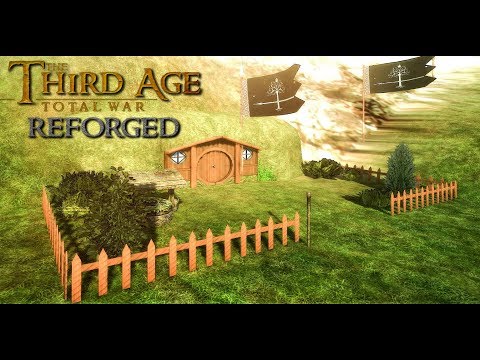 Third Age: Total War (Reforged) - DWARVES VISIT BAG END (Battle Replay)