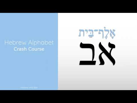 Hebrew Alphabet In 20 Minutes Alefbet introduction
