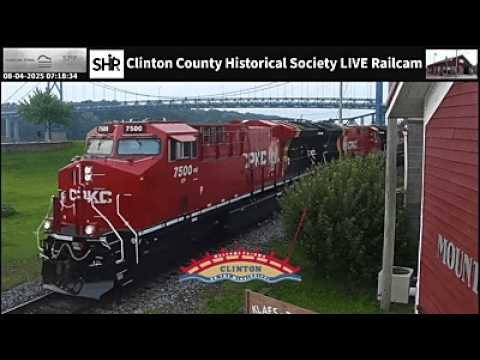 Live webcam view of Cámara ferroviaria del depósito de Grand Mound