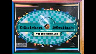 Golden Snitch Quidditch Board Game - Lets Review!