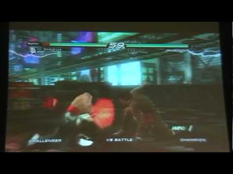 TEKKEN 6 North American Championship - Aris (Dragunov) Intellimien (Law)