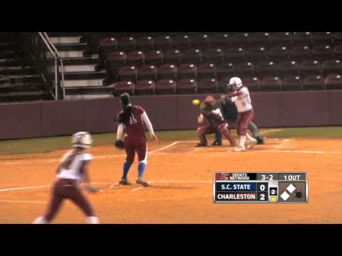 02.19.13 Softball vs South Carolina State Game 2 Highlights